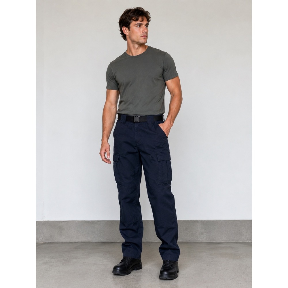 5.11 Tactical Mens Navy Blue Ripstop Cargo Pants Medium Short 30x29 Utility‎